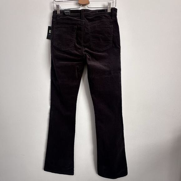 Kut From The Kloth Karen Baby Bootcut Pants Jeans 4 Charcoal Corduroy 29x32 NEW - Picture 7 of 9